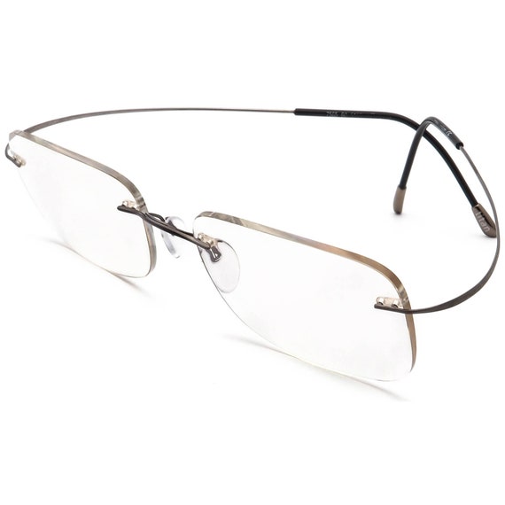 Silhouette Eyeglasses 7565 60 6107 Titan Matte Gu… - image 3