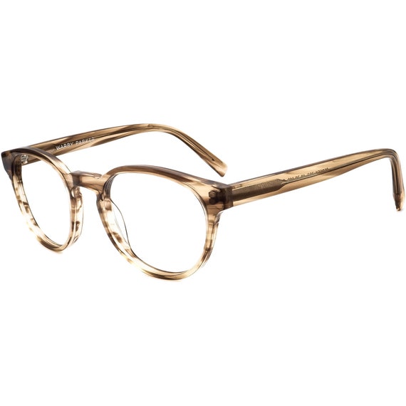 Warby Parker Eyeglasses Percey 207 Striped Brown … - image 3