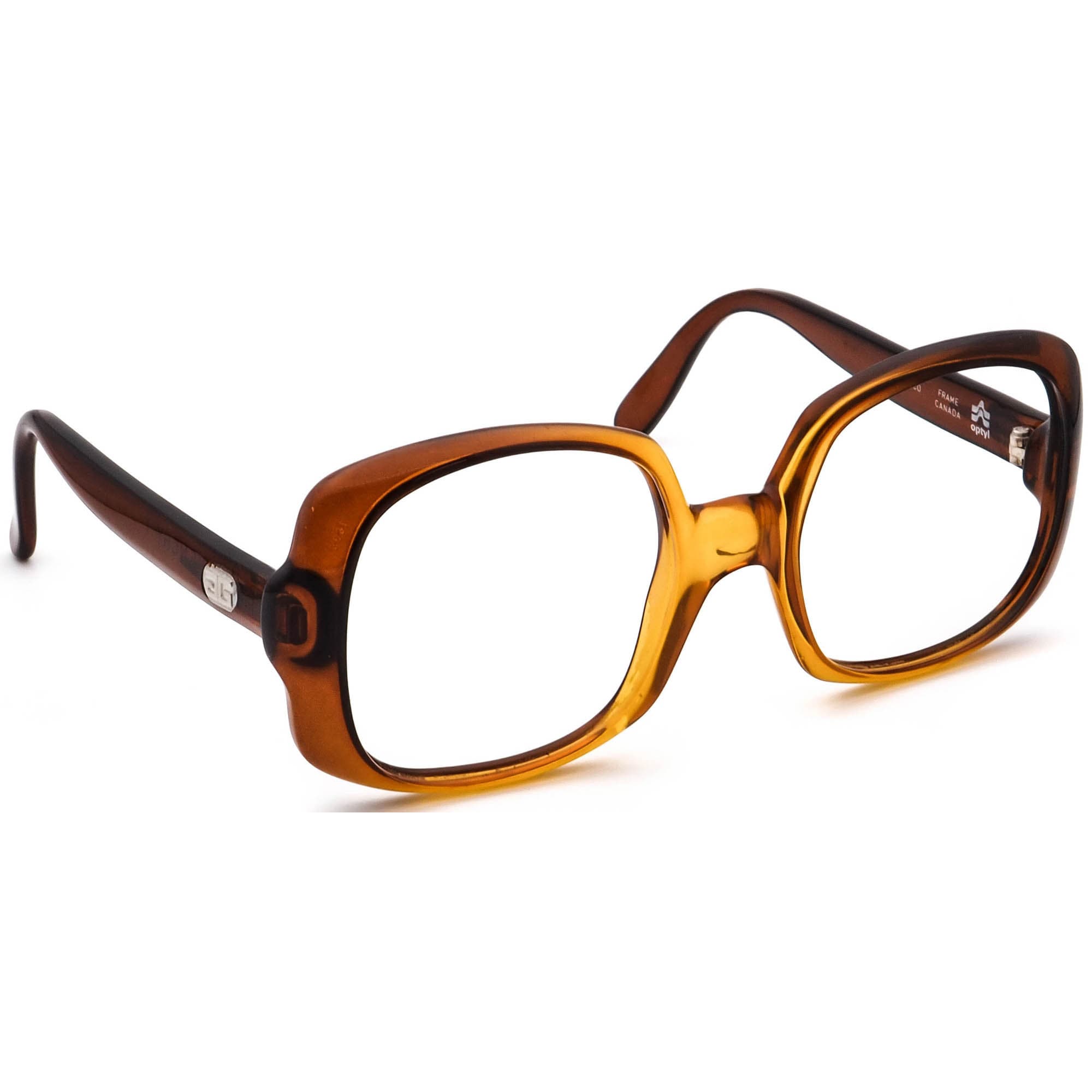 ネットで注文 Givenchy Frame Square Fade Brown Unico Eyeglasses Vintage I 小物