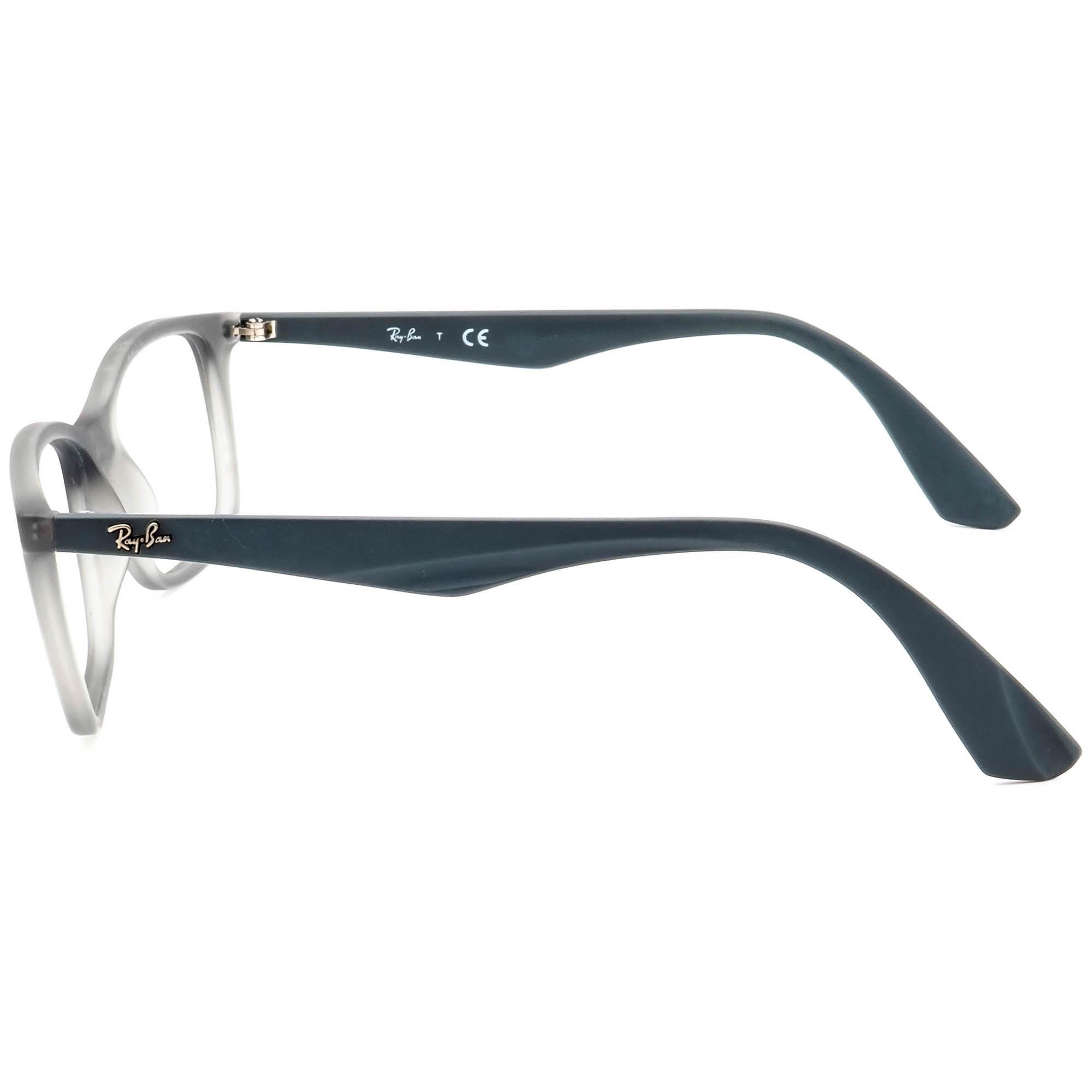 Ray-ban Eyeglasses RB 7047 5482 Matte Gray Square Frame 54[]17 140 - Etsy