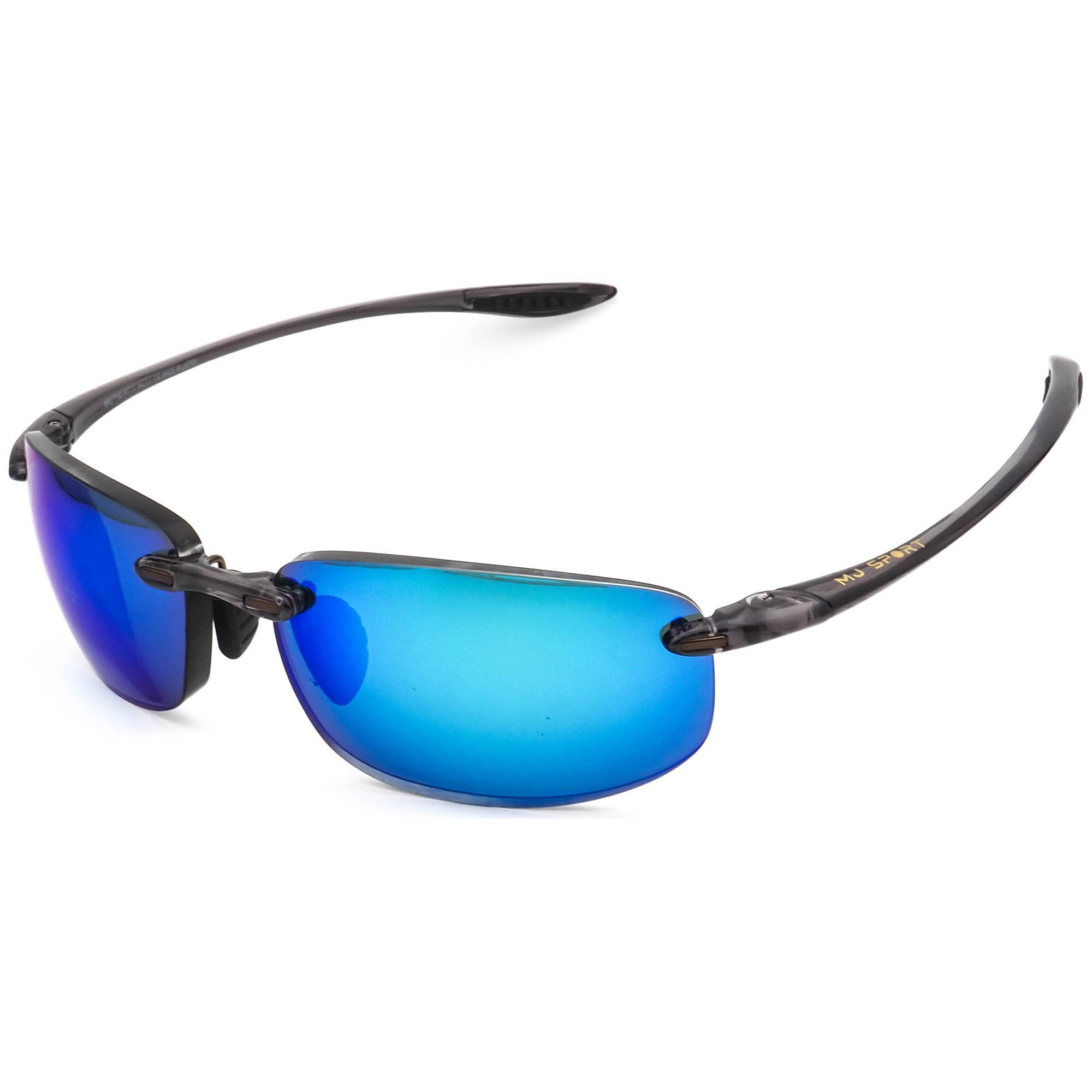 Maui Jim Sunglasses Frame Only MJ 907 11 Ho okipa MJ Sport Gray Rimless 64mm