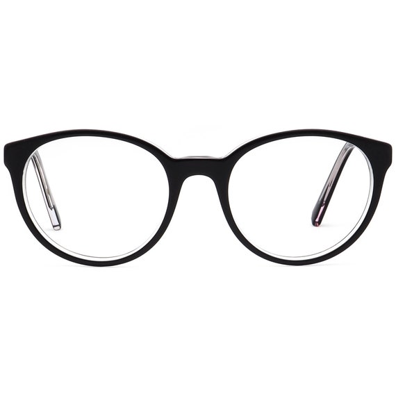 Michael Kors Women s Eyeglasses MK 4018 mayfair 3033 Polished Black silver Stretched Round Frame 5018 135 Etsy UK