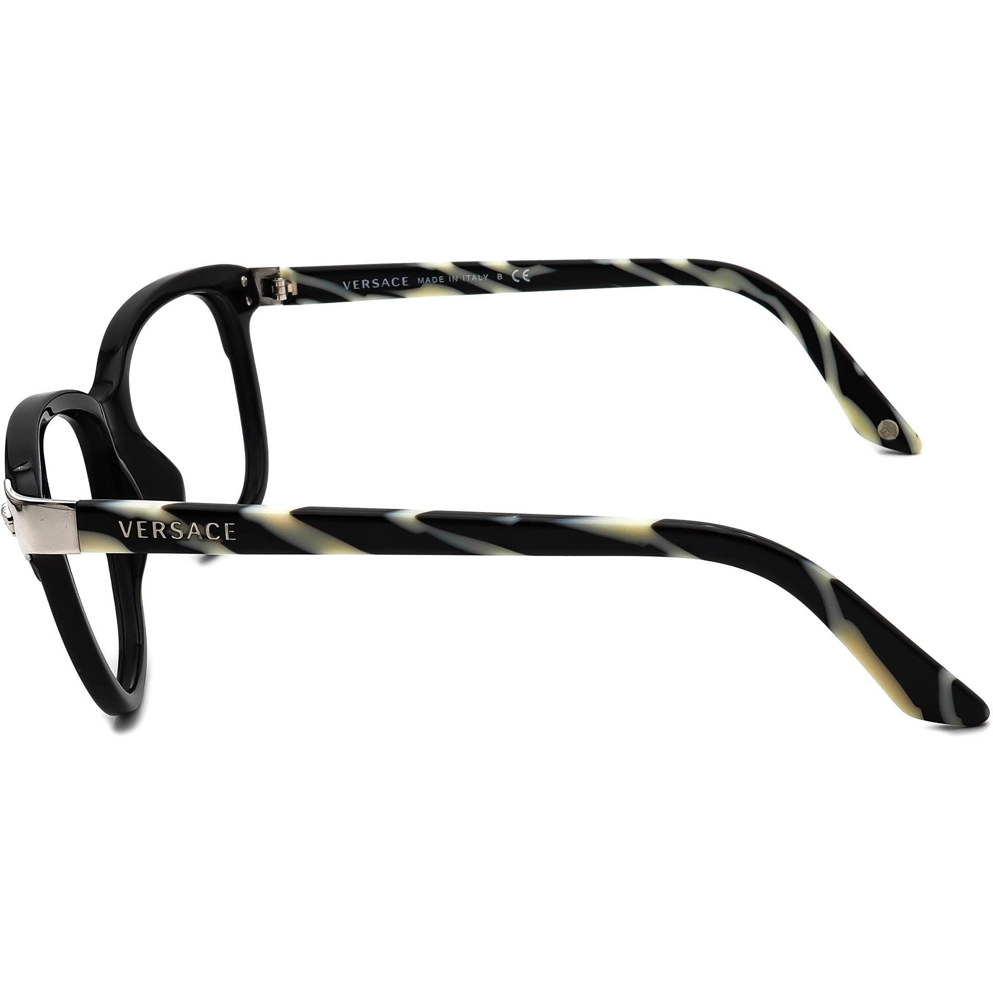 Versace Sunglasses Frame Only MOD.4228 5012/11 Black  Italy 56 [] 17-140 Versace Sunglasses Frame Only MOD.4228 GB1/11 Black/zebra B  main image 3