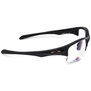 Okulary przeciwsłoneczne męskie Oakley Rx, tylko oprawka OO9200-06, satynowe, czarne, półramka, 61 mm zdjęcie 4