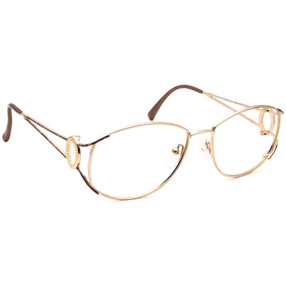 小物 Dior Vintage Logo Gold frame sunglasses 80's 90's CHRISTIAN DIOR Sunglasses Eyewear Gold Metal