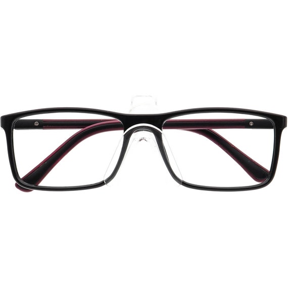 Ray-Ban Eyeglasses Black/Burgundy Rectangular Fra… - image 6