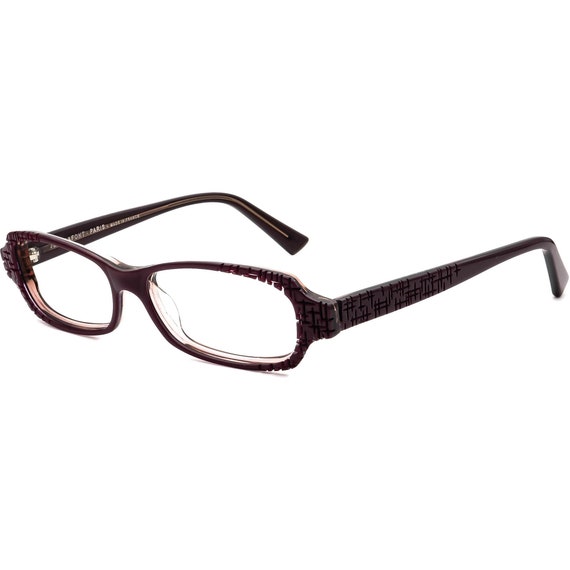 Jean Lafont Eyeglasses Elegie 719 Purple Rectangu… - image 3