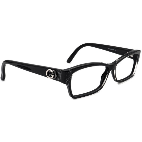 Gafas Gucci GG 3203 YHO Glitter Negro Marco Rectangular Italia | Etsy México