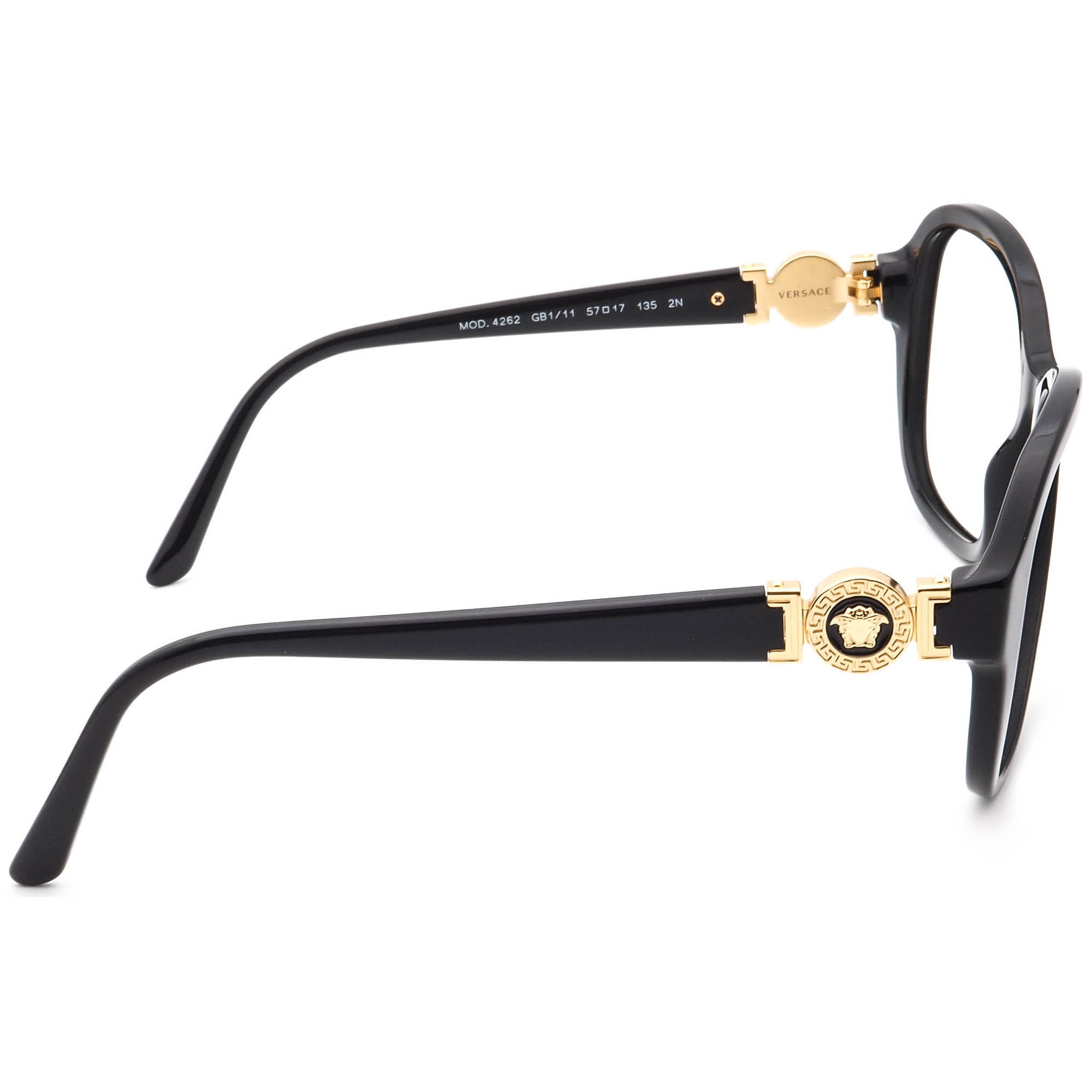 VERSACE Sunglasses ?️ MOD 4315-B GB1/11 57-17 140 2N made in Italy ?? Versace VE4391 XL (0 - 148) with Grey lenses and Black frame  main image 3