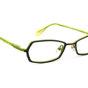 Jean Lafont Eyeglasses Capucine 466 Gray/Green Full Rim Frame France 47[]17 130