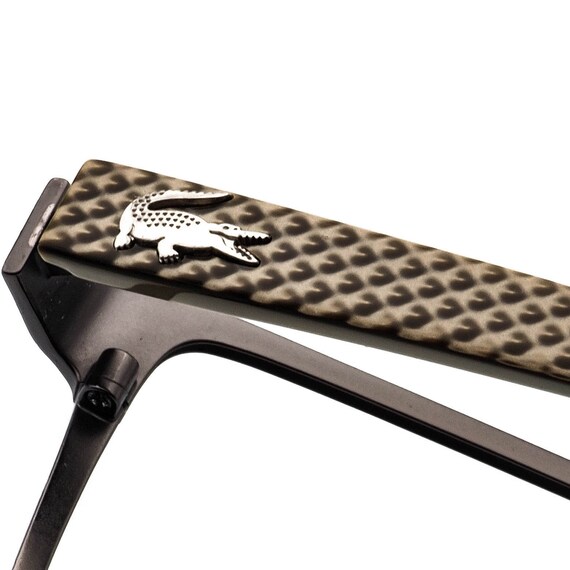 Lacoste Eyeglasses Green Rectangular Frame 55[]18… - image 6