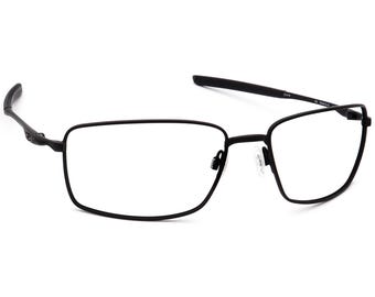 Oakley Men's Sunglasses Frame Only OO4075-05 W Square Wire Matte Black Wrap Metal 60 mm