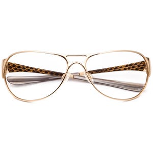 Oakley Women's Sunglasses Frame Only Restless Polished Gold Aviator Metal 60 mm image 6
