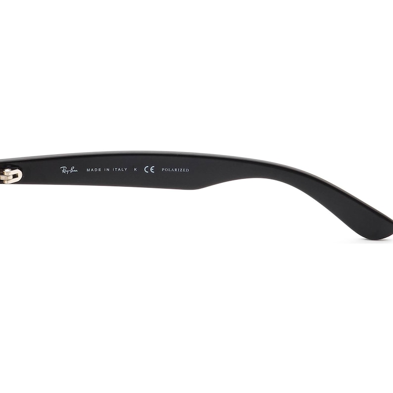 Occhiali da sole Ray-Ban solo montatura RB 2132 New Wayfarer 945/57 Honey Crystal/Black Square Italia 55 mm immagine 8