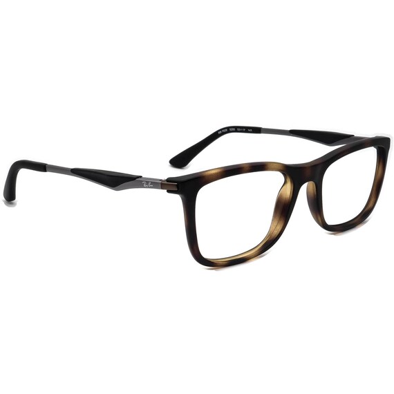 Ray-ban Eyeglasses RB 7029 5200 Matte Tortoise/gunmetal/black | Etsy