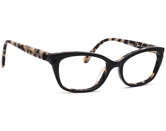 Kate Spade Women's Eyeglasses Arabel TCB Polished Black/Havana Black Semi Cat Eye Frame 51[]17 140