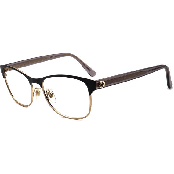 Gucci Eyeglasses GG 4285 QXU Gray/Gold Browline F… - image 3