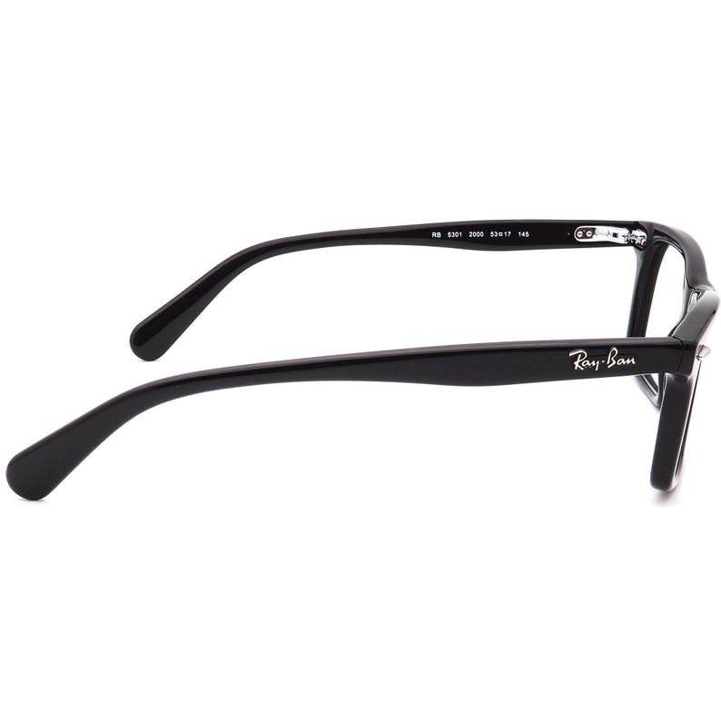 Ray-Ban Eyeglasses RB 5301 2000 Legends Collection Polished Black Square Frame 53[]17 145 image 4
