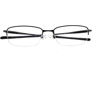 May include: Black metal frame eyeglasses with clear lenses. The frame has the text "CLUBFACE" printed on the left arm.