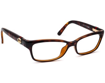 Gucci Women's Eyeglasses GG 3647 DWJ Havana Rectangular Frame Italy 51[]15 135