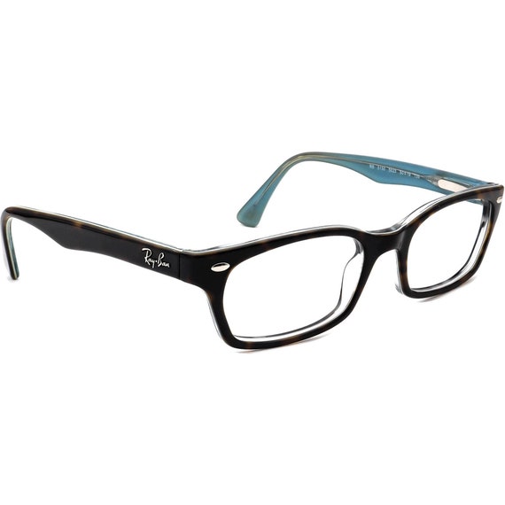 Ray-ban Eyeglasses RB 5150 5023 Tortoise/blue Rectangular - Etsy