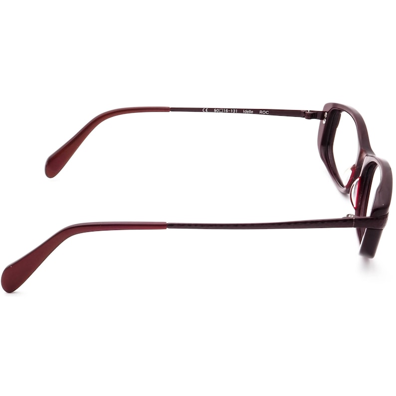 Oliver Peoples Women's Eyeglasses Idelle ROC Merlot Modified Oval Frame Japan 5016 131 image 4