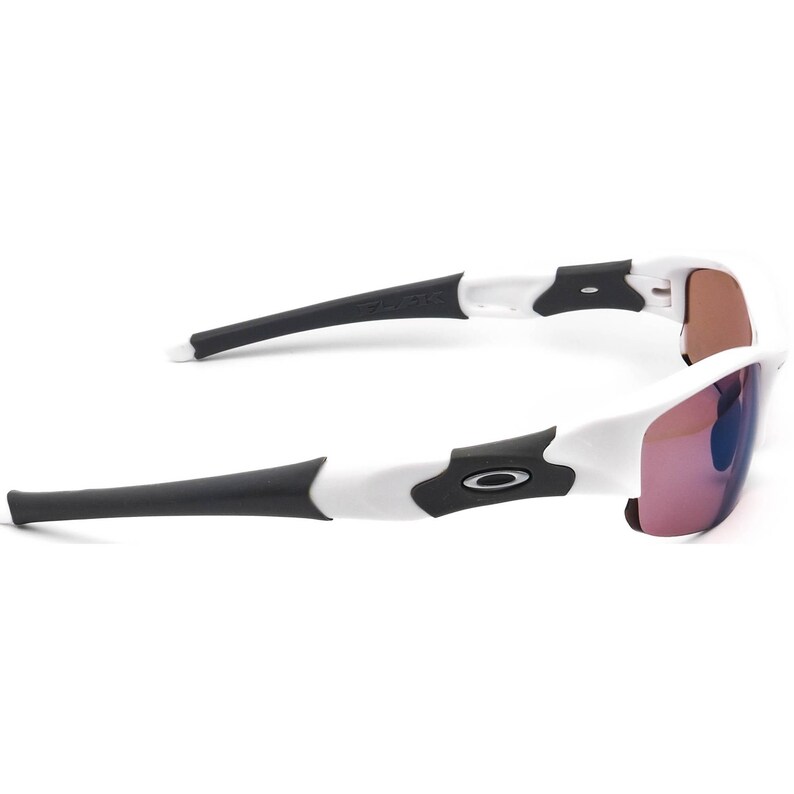 Oakley Men's Rx Sunglasses Frame Only Flak Black Wrap 61 mm image 4