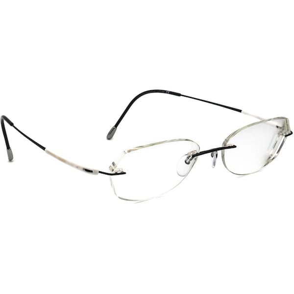 Silhouette Lunettes 7719 50 6051 Titan Noir/Blanc Sans Bord Autriche 51[]19 140