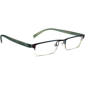 Lafont-Issy & La Eyeglasses Vroum 559 Aubergine/Green Half Rim France 52[]19 140