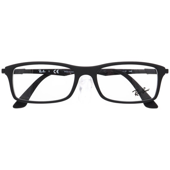 Ray-Ban Eyeglasses RB 7017 5196 Matte Black Recta… - image 6