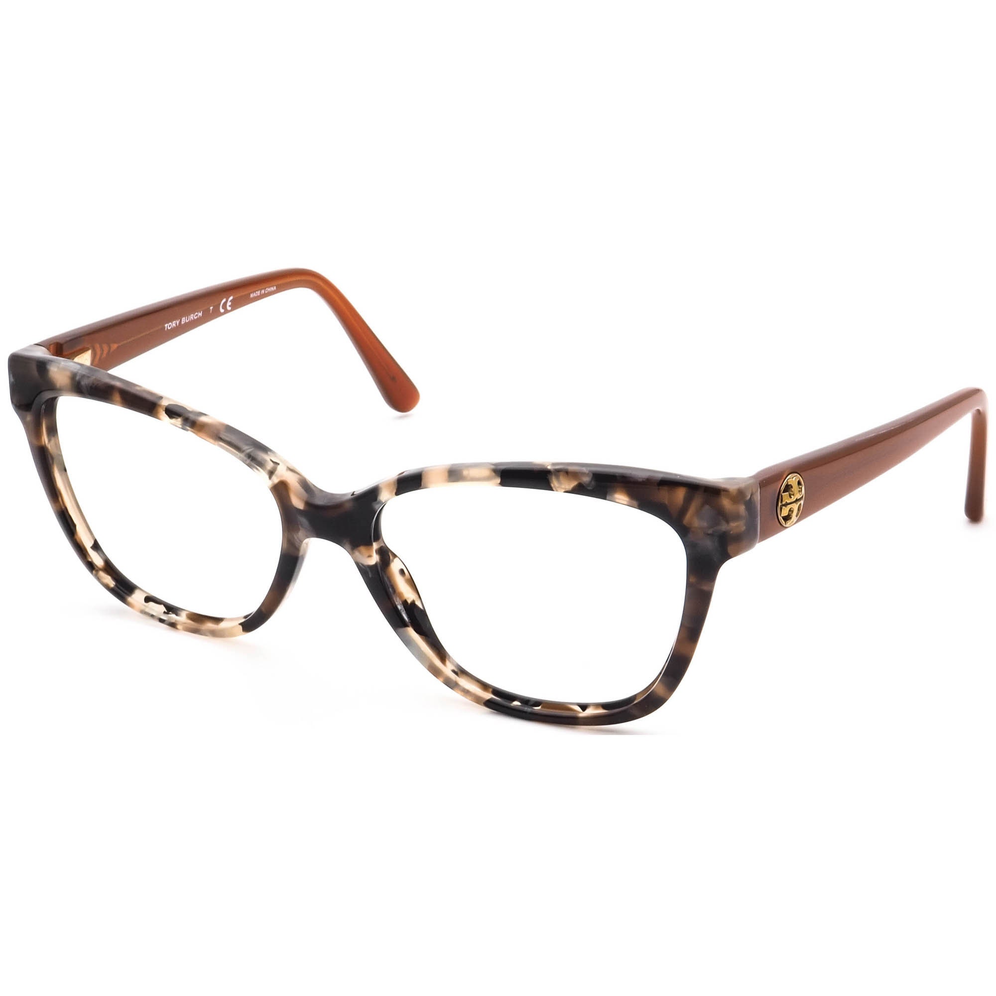 Tory Burch Eyeglasses TY 2079 1662 Pearl Brown Tortoise Cat - Etsy Hong Kong