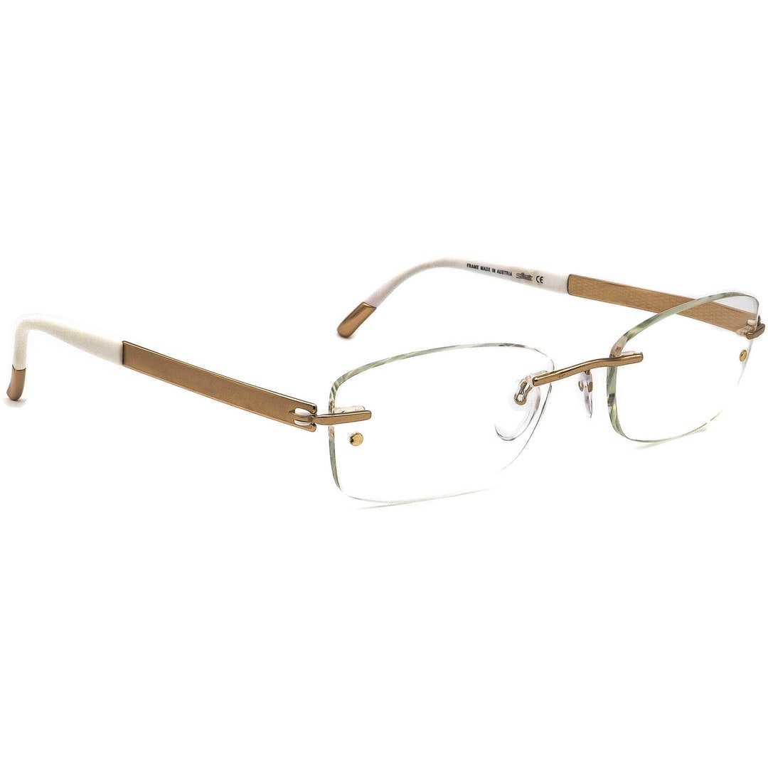 Silhouette Eyeglasses 4261 20 6051 7779 Titan Gold Rimless - Etsy