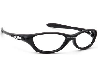 Oakley Men's Sunglasses Frame Only Fate Polished Black Oval USA 51 mm