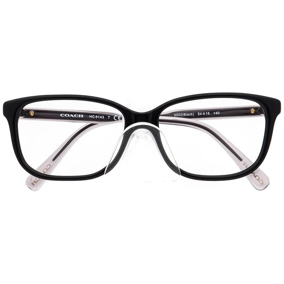 Coach Women's Eyeglasses HC 6143 5002 Black Squar… - image 6