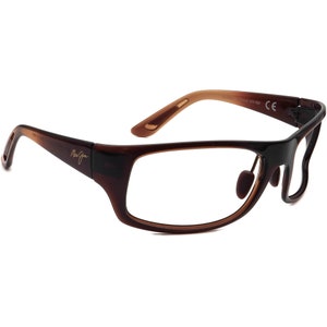 Maui Jim Sunglasses Frame Only MJ419-26B Haleakala Brown Rectangular Japan 66 mm