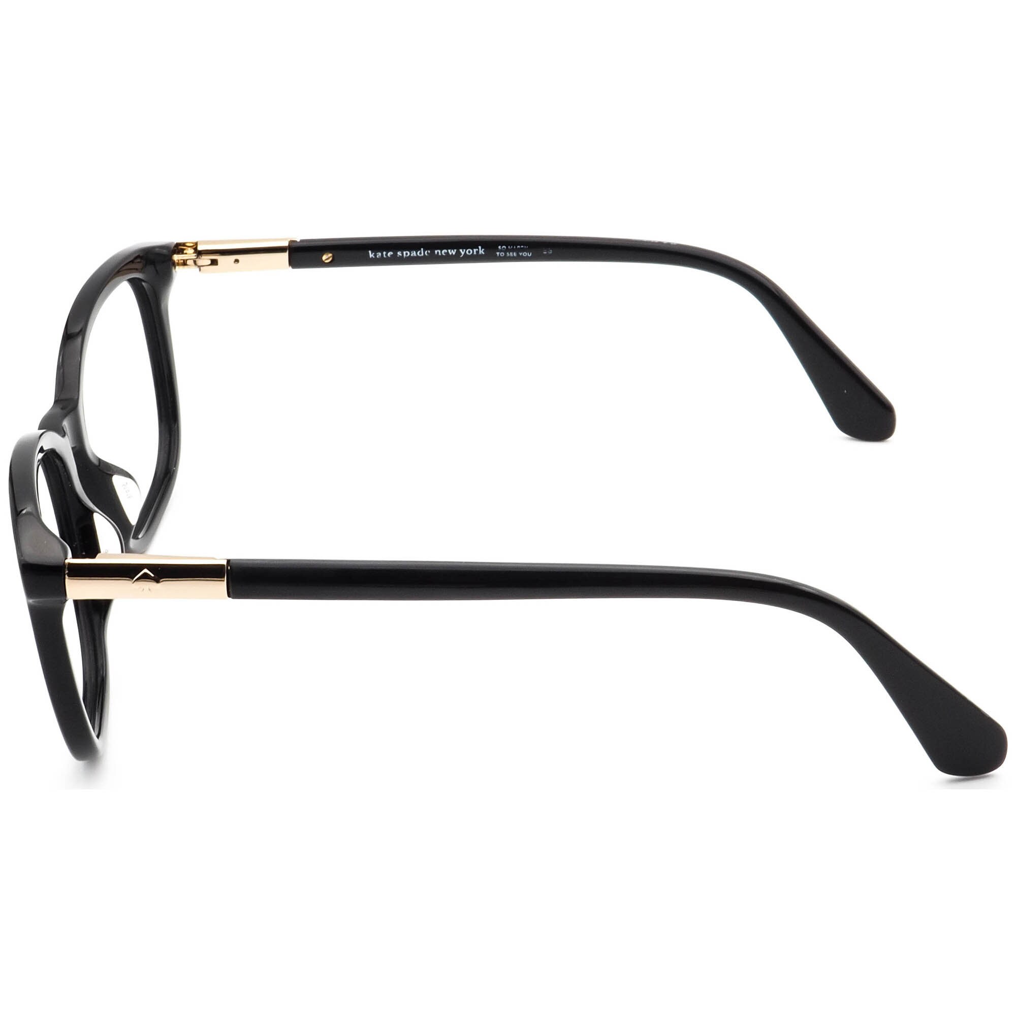 Kate Spade Women's Eyeglasses Jalisha 807 Glossy Black - Etsy Israel