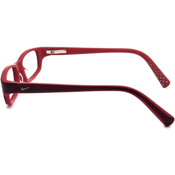 Nike Kids' Eyeglasses 5515 624 Burgundy Rectangul… - image 5