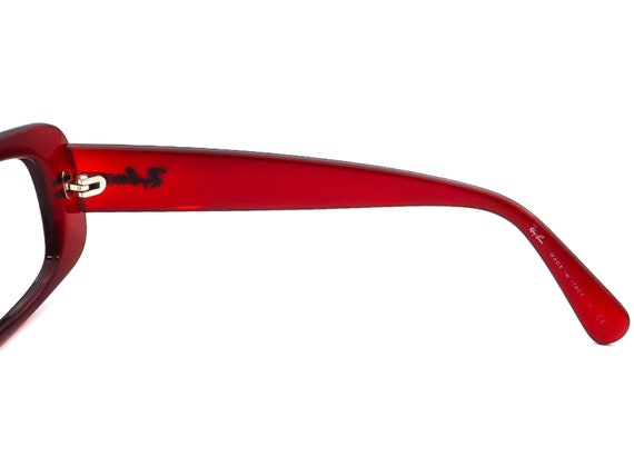 Ray-Ban Burgundy Eyeglasses - Frames Only Ray Ban Eyeglasses Frames Only RB6422 3007 Burgundy Goldtone  main image 3