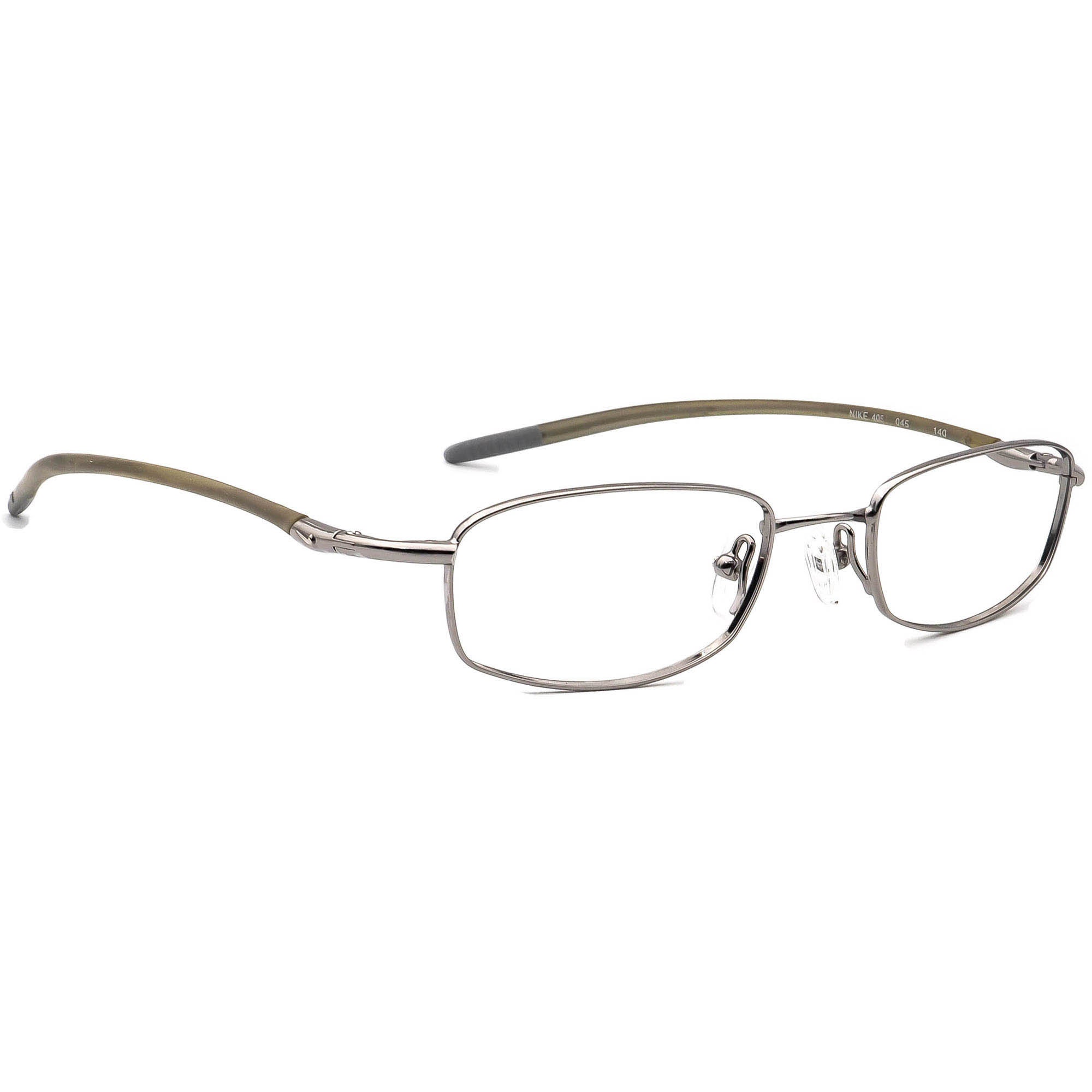 Katholiek Om toevlucht te zoeken Gevoel van schuld Nike Eyeglasses 4093 045 Flexon Silver Rectangular Frame - Etsy