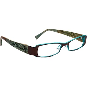 Jean Lafont Eyeglasses Atmosphere3 501 Brown&Blue Rectangular France 50[]17 135