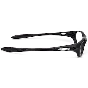 Oakley Men's Sunglasses Frame Only Fate Polished Black Oval USA 51 mm image 4