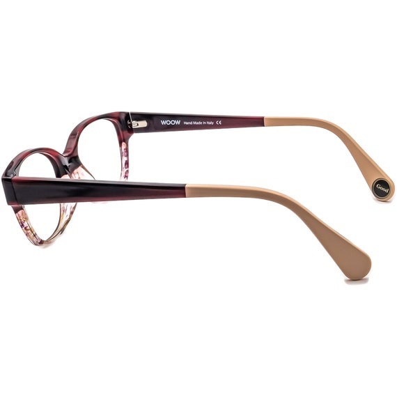 Woow Eyeglasses Very Good 2 Col 4022 Burgundy Fra… - image 5