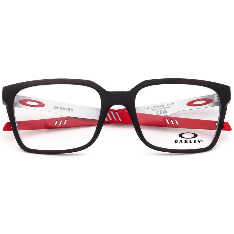 Oakley Men's Eyeglasses Behaven OX8054-0253 Satin Grey Smoke Square Frame 53[]18 136 image 6