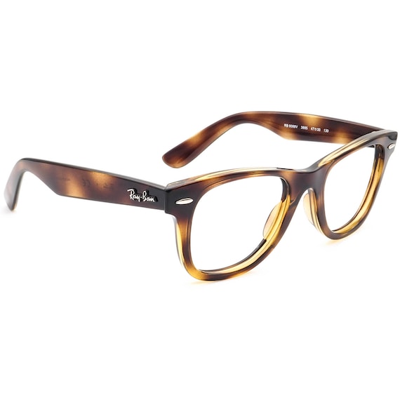 Ray-ban Small Eyeglasses RB 9066V 3685 Tortoise Square Frame - Etsy