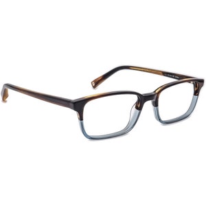 Warby Parker Eyeglasses Wilkie 325 Tortoise/Blue Rectangular Frame 50[]18 145
