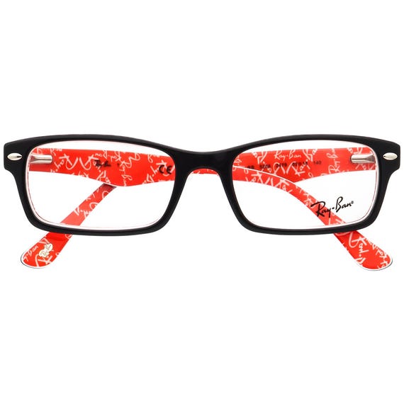 Ray-ban Eyeglasses RB 5206 2479 Polished Black on Red  display picture 2