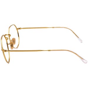 Gafas de vista Ray-Ban RB 6465 Jack 3136, montura metálica irregular, color petróleo mate/dorado brillante, 51[]20 140 imagen 5