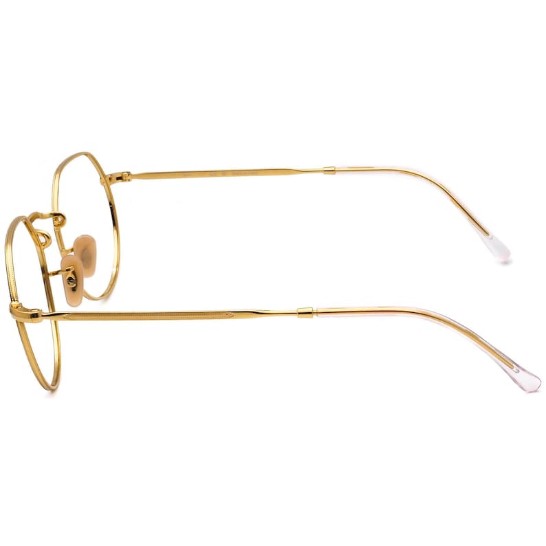 Gafas de vista Ray-Ban RB 6465 Jack 3136, montura metálica irregular, color petróleo mate/dorado brillante, 51[]20 140 imagen 5