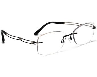 Charmante bril XL2051 BK Line Art Titan Black randloos montuur Japan 52[]17 135
