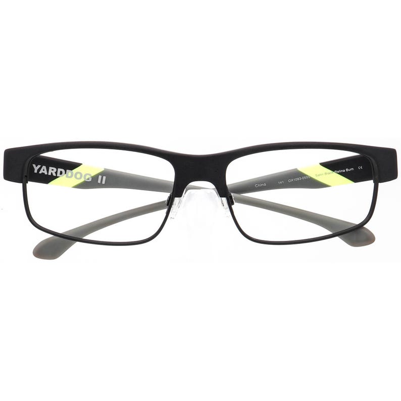 Óculos de Grau Masculino Oakley OX1093-0555 Yarddog Preto Acetinado Retina Burn Armação Quadrada 55[]17 141 imagem 6